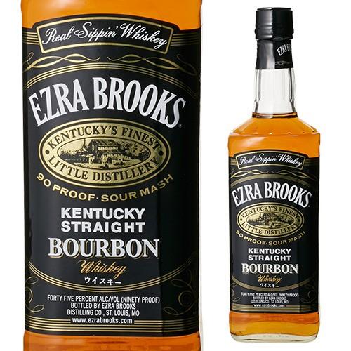 ウイスキー エズラ ブルックス ブラック 45度 750ml バーボン 黒 ウイスキー エズラ ブルックス ブラック 45度 750ml バーボン 黒