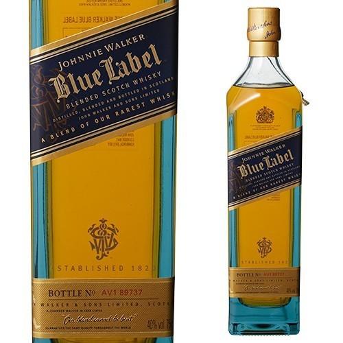 ジョニーウォーカー（JOHNNIE WALKER） ブルーラベル 40度 750ml 並行