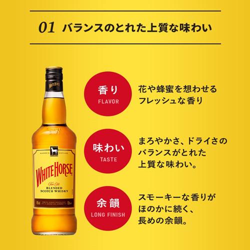 送料無料 ホワイトホース ファインオールド4L(4000ml)×4本 スコッチ