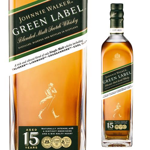 ジョニーウォーカー ウイスキー グリーンラベル15年 700ml ジョニーウォーカー ウイスキー グリーンラベル15年 700ml