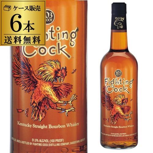 古酒 ファイティングコック 6年 バーボン ウイスキー アルコール