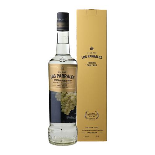 ロスパラレス ダブルオロ 750ml 40度 シンガニ LOS PARRALES RESERVA