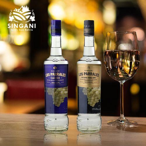 ロスパラレス ダブルオロ 750ml 40度 シンガニ LOS PARRALES RESERVA