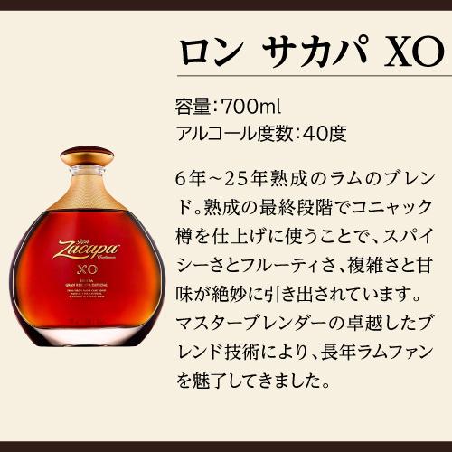 ロン サカパ センテナリオ 23 箱無し 正規品 40度 750ml ラム RUM ラム