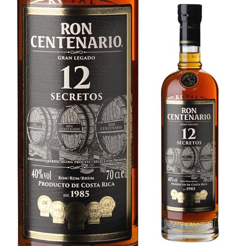 RON CENTENARIO 12年 セクリトス 40% ロイヤル センテナリオ 12年 グランレガド 正規 700ml 40度 南米 ラム