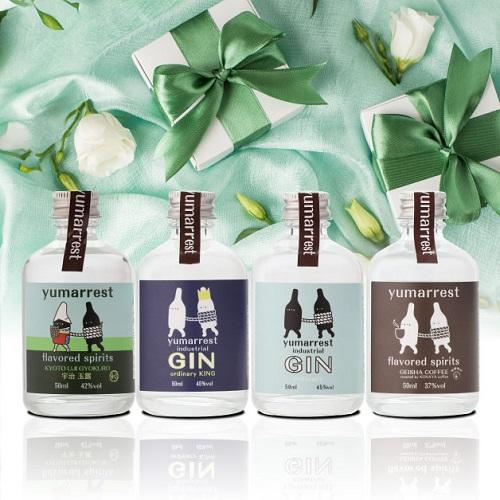 ヤマレスト 4本セット 50ml × 4本 専用箱付き Yumarrest Ordinary GIN