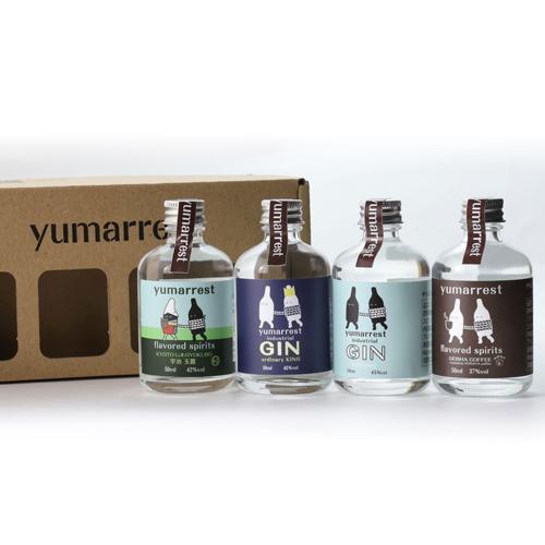 ヤムチャン&クリストファー ヤマレスト 4本セット 50ml × 4本 専用箱付き Yumarrest Ordinary GIN