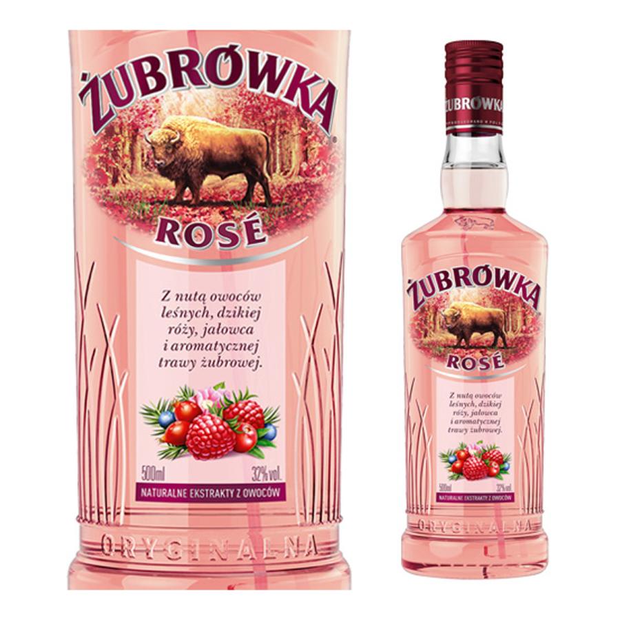 ズブロッカ バイソン ロゼ 32度 500ml ポーランド リキュール ウォッカ