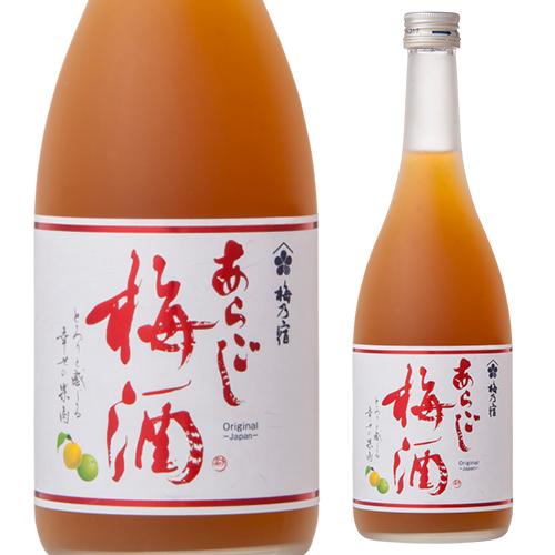 梅酒 720ml 10% 12本 梅乃宿酒造 梅乃宿 あらごし梅酒 720ml 7度 リキュール うめ酒 梅 国産