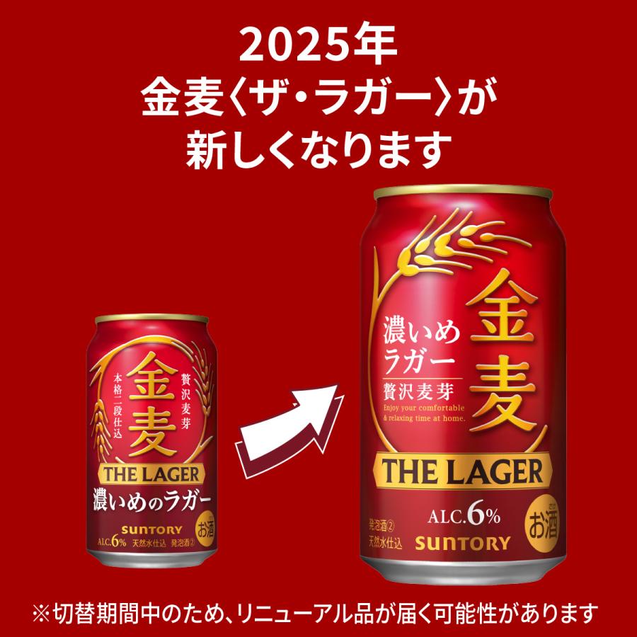 金麦 ビール サントリー ザ・ラガー 500ml×2ケース(48本) 送料