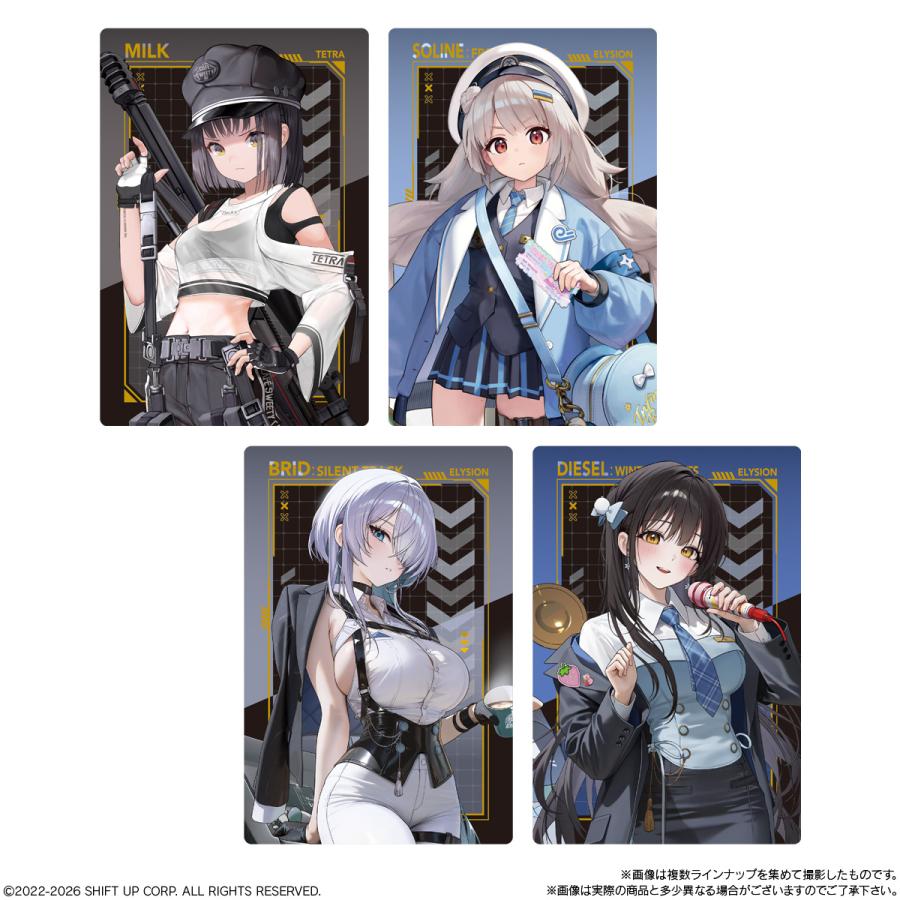 勝利の女神：NIKKE ウエハースカード40枚＋おまけヴァイス1BOX分 勝利の女神：NIKKE ウエハース｜発売日：2023年10月23日｜バンダイ