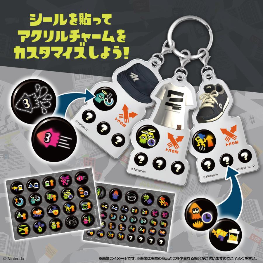 (予約)2026/7/20より順次発送 バンダイ スプラトゥーン3 ギア3連チャーム 20個 BOX買い 食玩 大人買い 虎S_3