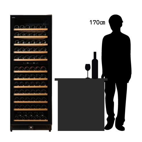 ワインセラー ルフィエール BUILT132+ 132本 コンプレッサー式  ブラック 家庭用 セラー 1年保証  家庭用 業務用 ビルトイン ●ワイン付 | ブランド登録なし | 11