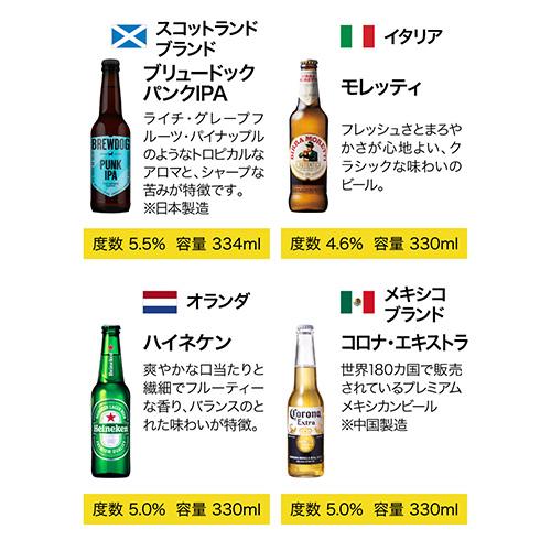 世界のビール飲み比べ24か国セット 詰め合わせ ビールセット 輸入