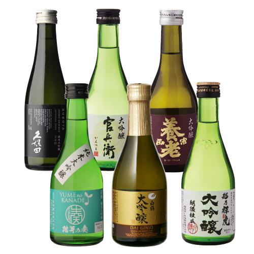専用木箱入り 大吟醸 300ml 6本 日本酒 飲み比べセット 純米大 専用木箱入り 大吟醸 300ml 6本 日本酒 飲み比べセット 純米大