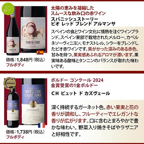 ワインセット 赤 12本 飲み比べ 詰め合わせ 赤ワインだけ プレミアム