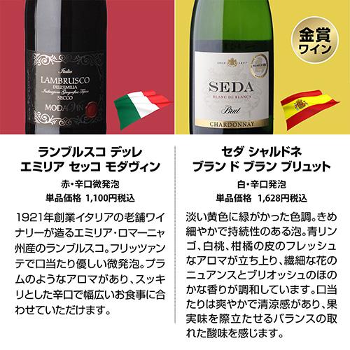 ワインセット 赤白ロゼ泡 スパークリング 格安 送料無料 エブリデー泡10本セット 54弾 金賞 辛口 フランス イタリア 浜運 |  | 08