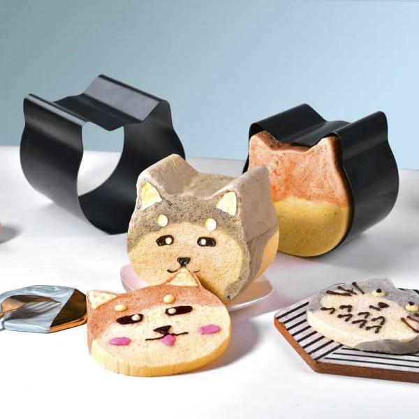 ネコパン 猫 食パン型 動物 焼き型 均一蓄熱 表面処理 防錆 : SHOP
