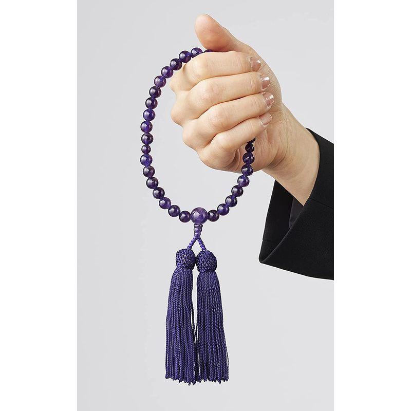 新品本物】アニバ・オーガニック 数珠 女性用 水晶 念誦 レディース