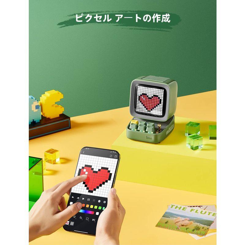 Divoom Ditoo-Mic ワイヤレスBluetoothスピーカー カラオケ自宅用