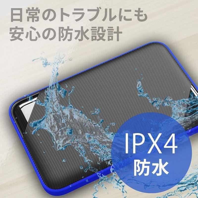 シリコンパワー ポータブルHDD 5TB 2.5インチ USB 3.2 Gen 1対応 IPX4