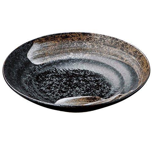 宗峰窯 皿 明世 荒刷毛 9.5 盛皿 φ29×6cm 021-06-433 :a-B077Y89XYM ...