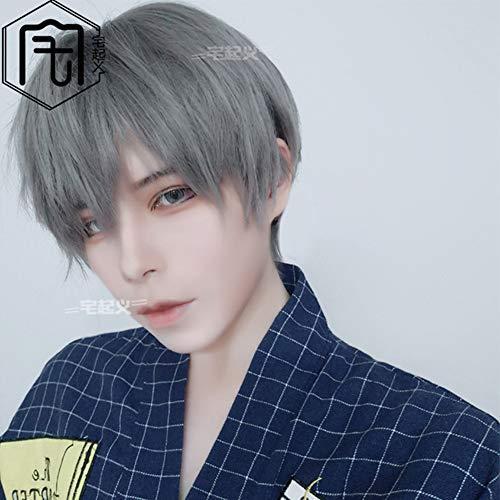 Abundantdoods フルウィッグ ウィッグ 短髪 かつら ショート メンズ 男性 人気 ファッション 原宿 ネット付き 自然 男女兼 A B07pppjplv ライクショップ 通販 Yahoo ショッピング