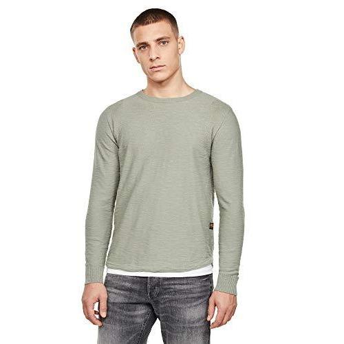 G Star Raw ジースターロゥ ニット セーター メンズ 長袖 コットン 薄手 綿 グレー グリーン 緑 R Straight Kni A B08hv2s1v8 ライクショップ 通販 Yahoo ショッピング