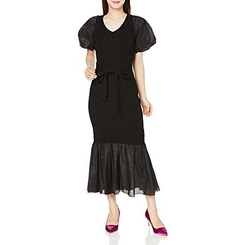 公式ウェブサイト ロイヤルパーティー カジュアルドレス パフスリーブマーメイドワンピース レディース ブラック F 純正卸売 Www Superavila Com