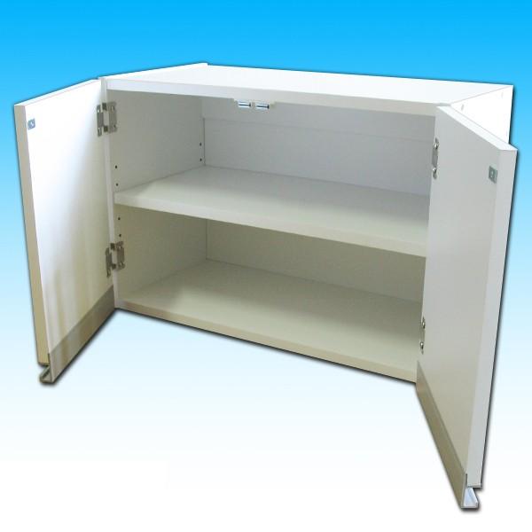 吊り戸棚 収納棚 日本製！光沢仕上げ吊り戸棚 扉タイプ 幅60cm（奥行き30×高さ40）送料