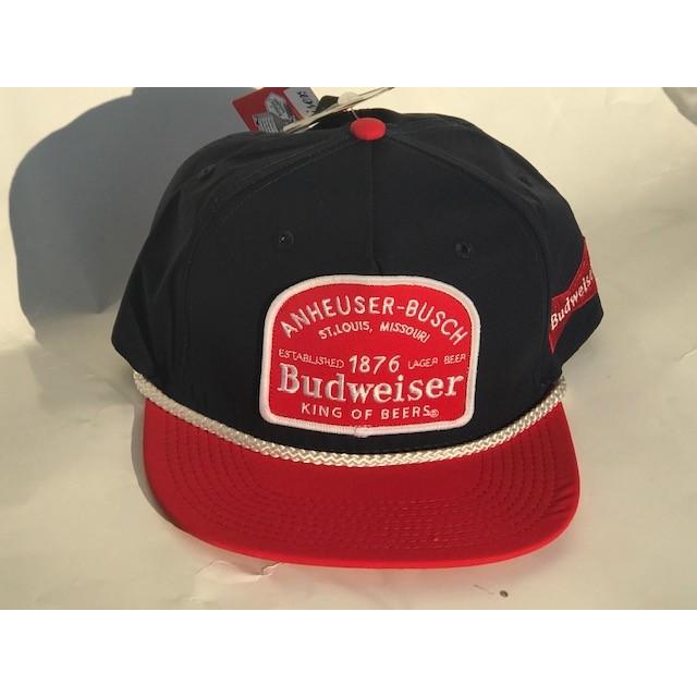 Budweiser 赤 キャップ コットンAnheuser-Busch美品 ルタロン