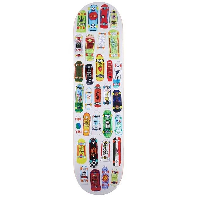 通信販売激安 【Skate Mental】8.25 x 31.75　Eric Koston Board Collage Skateboard Deck スケート　メンタル　スケートボード　デッキ