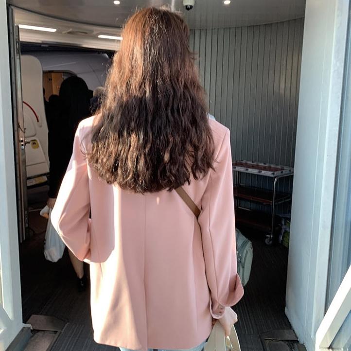 テーラードジャケット レディース 春新作 40代 アウター 無地 ピンク ホワイト シンプル スーツ エレガント ベーシック 定番 オフィス カジュアル 05 Like Home 通販 Yahoo ショッピング