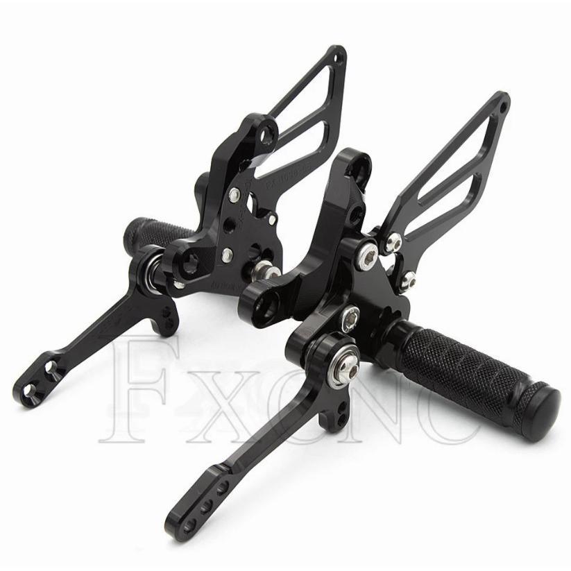 DUCATI 1198 1098 1098S 848 EVO バックステップ ステップ、ペダル ACTIVE アクティブ ステップバー カラー:ブラック YZF-R7 MT-09 MT-09 SP XSR900 TRACER9 GT