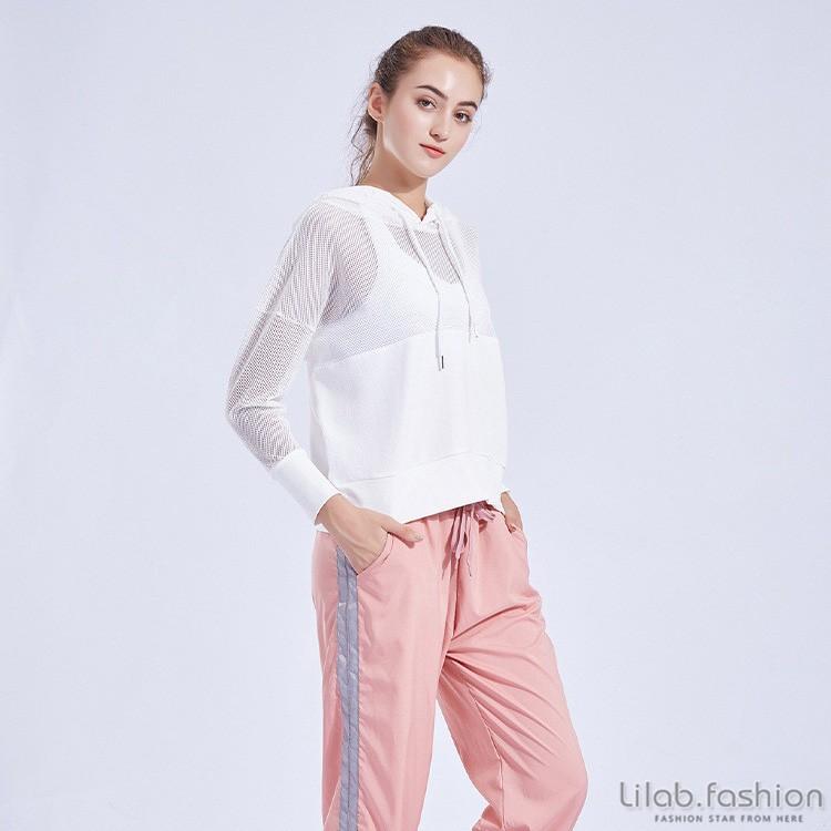 ランニングウェア レディース ゆったり 夏 ゆったり カジュアル メッシュ フード付き スポーツトップス ブラウス レディース ランニング 通気 ヨガウェア 長袖 Lilab Fashion 通販 Yahoo ショッピング