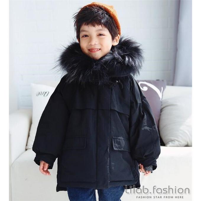人気満点 ダウンコート 子ども 子供服 ロングコート 男の子 女の子 ダウンジャケット アウター 秋 冬 フード付き ジュニア 防寒 ファー付き 手数料安い Durber24 Com