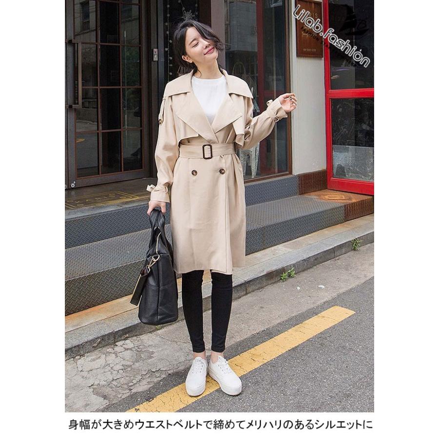 スプリングコート レディース トレンチコート リボン袖 Lib スプリングコート レディース トレンチコート ロングコート チェスターコート ピーコート ビッグシルエット リボン袖 おしゃれ 春 人気おススメ 通販 Yahoo ショッピング