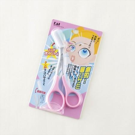 クシ付きマユハサミ ピンク 眉毛を整える 眉毛メイク 眉毛 手入れ 眉毛 はさみ Kq0809 貝印 普通郵便送料無料 リラの女王様 通販 Yahoo ショッピング