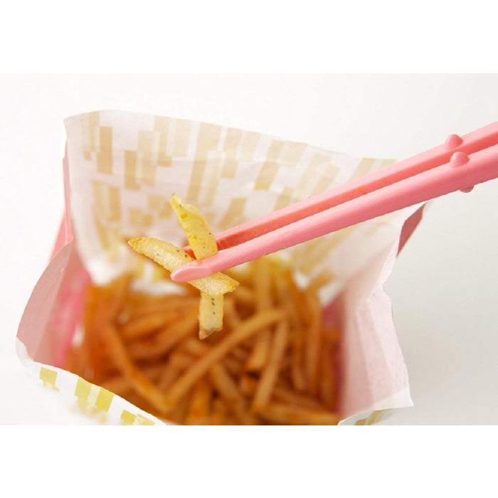 ポテトチップス トング ポテトング ブラック 手数料無料 ブルー Pct 01 Pct 04 サンクラフト 手 汚れない つかむ 漬物 送料無料 のり 箸 指 はさむ おやつ