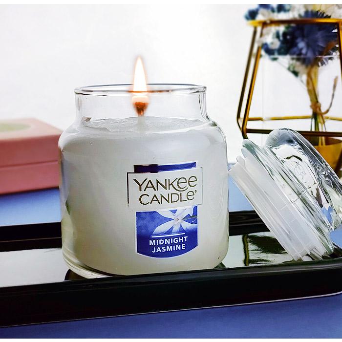 ヤンキーキャンドル s yankee candle ミッドナイトジャスミン カメヤマ キャンドル プレゼント女性 ギフト 癒し リラックス アロマキャンドル｜lilianna｜02