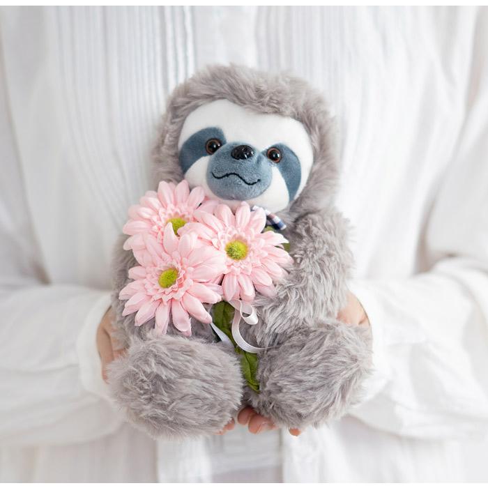 ナマケモノ ぬいぐるみ 癒し プレゼント 抱きつきノア なまけもの