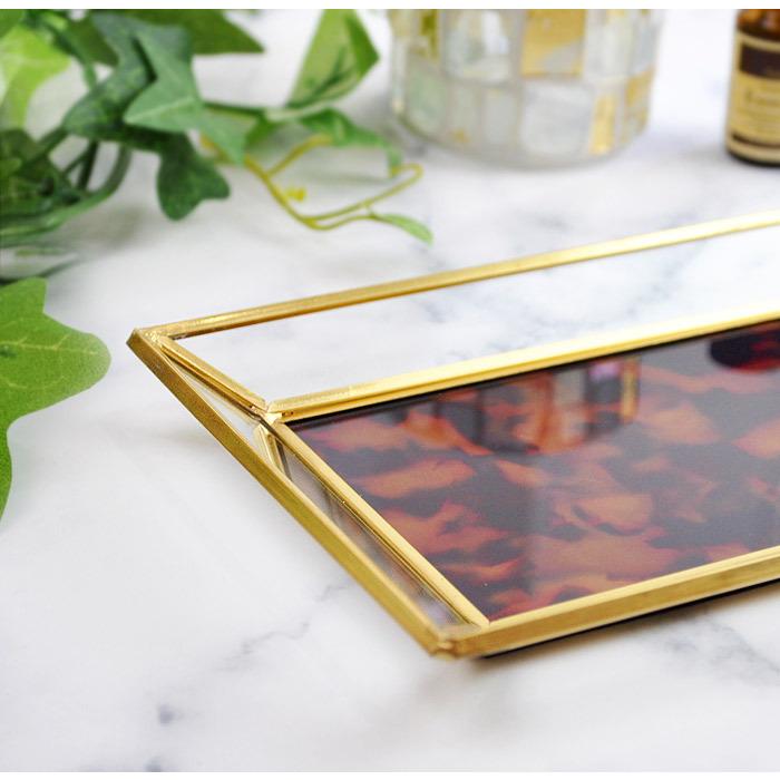 おしゃれアクセサリートレー 小物入れ 大理石風マーブル模様 キュレット ガラストレイ Rg ブラウン キャッシュトレイ 容器 収納 Pl 5286 ナチュラル雑貨リリアンナ 通販 Yahoo ショッピング