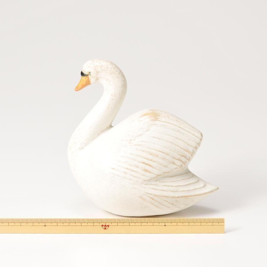 リサラーソン　スワン　白鳥　ヴィンテージ　北欧　WWF 北欧雑貨 ヴィンテージオブジェ Lisa Larson 白鳥 リサ・ラーソン スワン