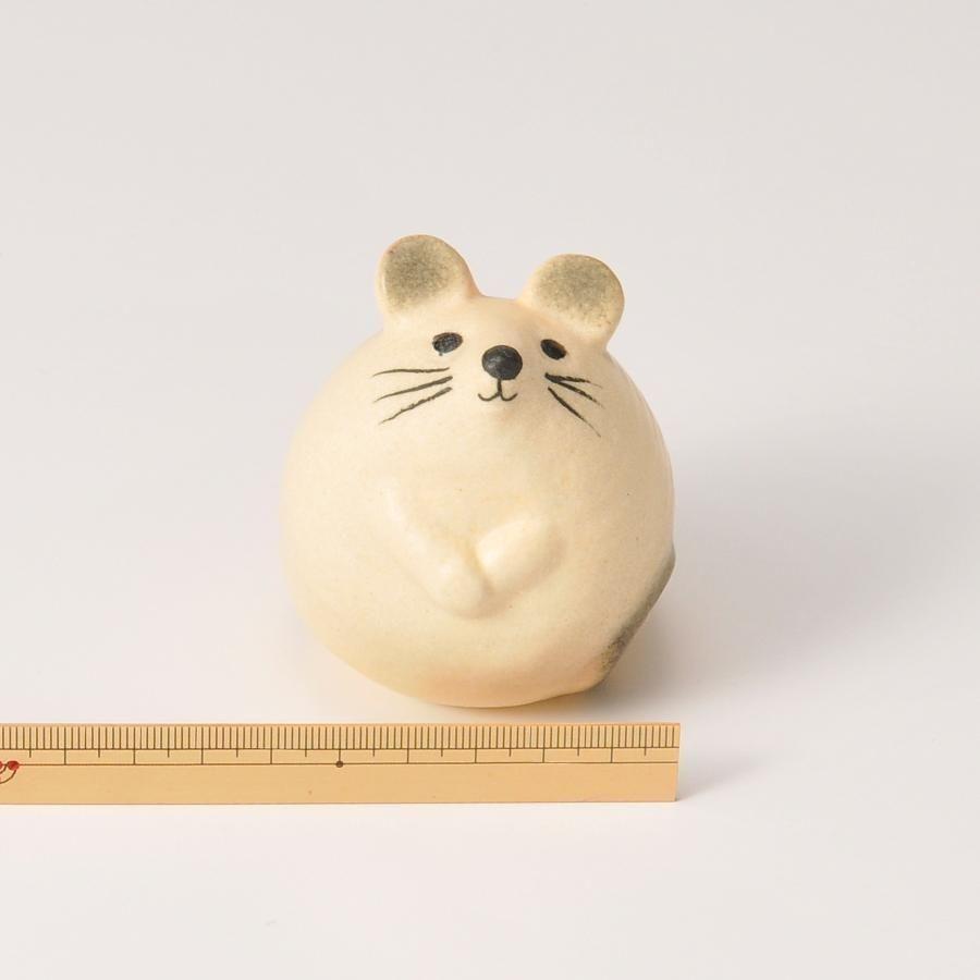 オブジェ Lisa Larson ねずみ Mouse（マウス／ホワイト） リサ