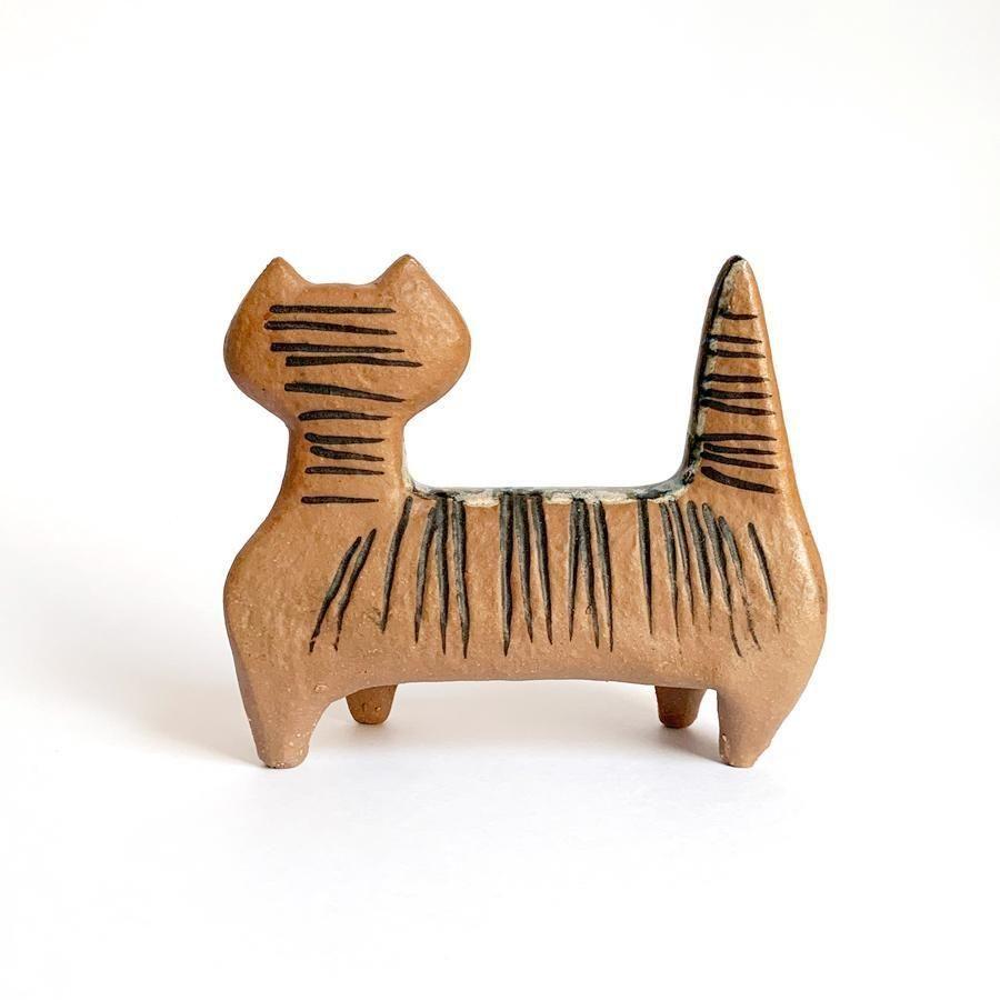 リサラーソン　小さな動物園　4本脚で立つ猫 Lisa Larson Lilla Zoo Katt / リサ・ラーソン 小さな動物園 ネコ 【4