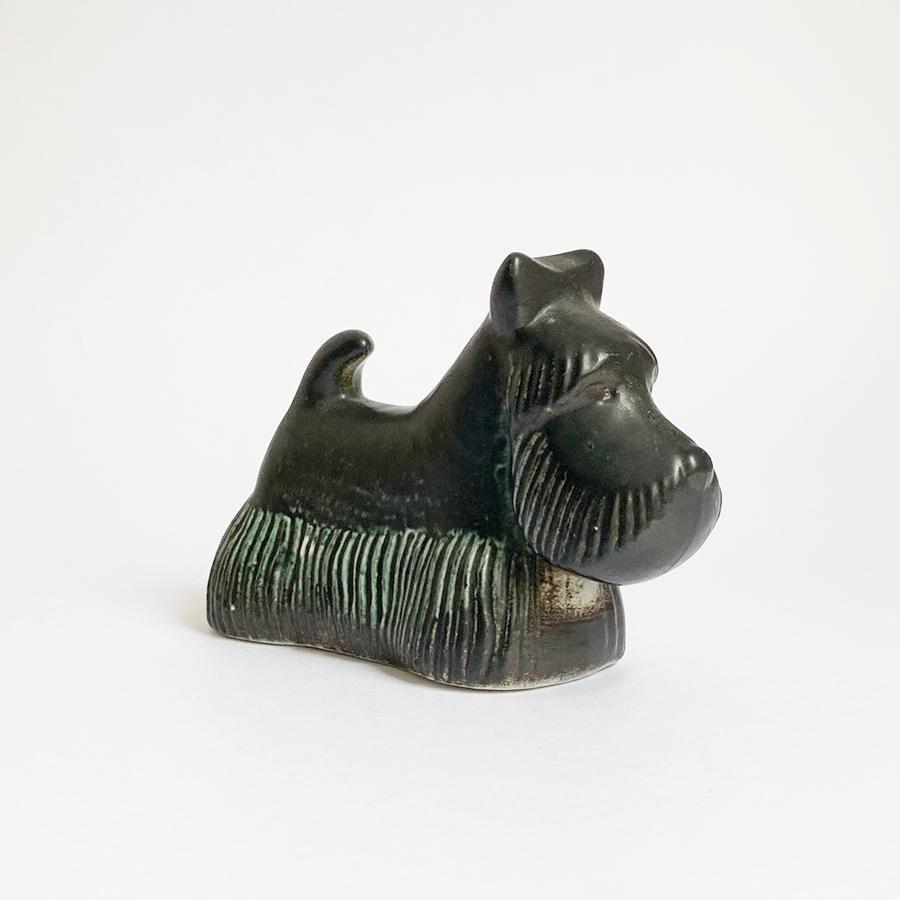 ヴィンテージオブジェ Lisa Larson Skotte（スコティッシュテリア