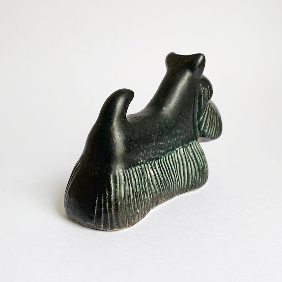 ヴィンテージオブジェ Lisa Larson Skotte（スコティッシュテリア