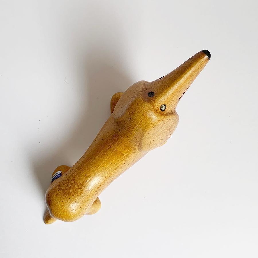 ヴィンテージオブジェ Lisa Larson TAX（ダックスフンド） リサ