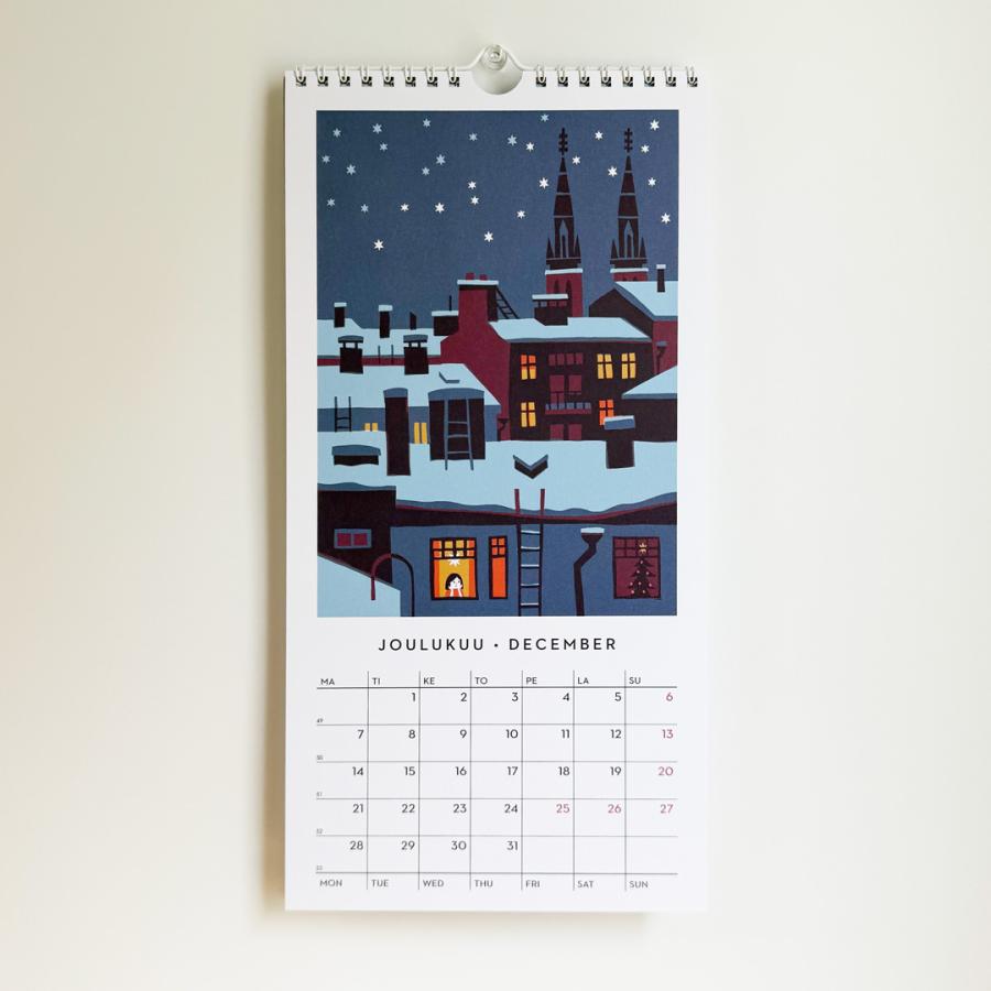 2026年カレンダー ヘルシンキ Helsinki by ティモ・マンッタリ Kehvola