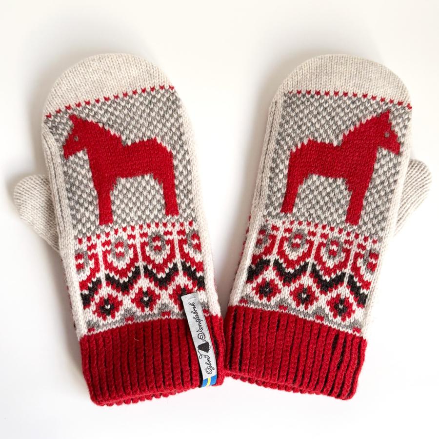 4層構造ミトン ウール手袋 Dalarna ダーラナ オイブロ家の手袋工場